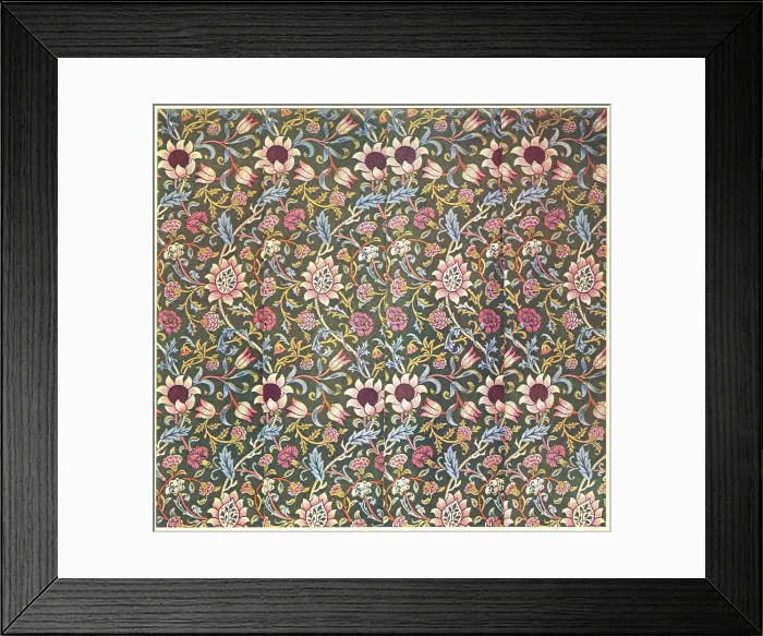 Framed Print : The Evenlode Chintz Framed Print : The Evenlode Chintz