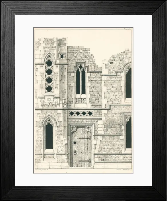 Framed Print : Gothic Window Designs Framed Print : Gothic Window Designs