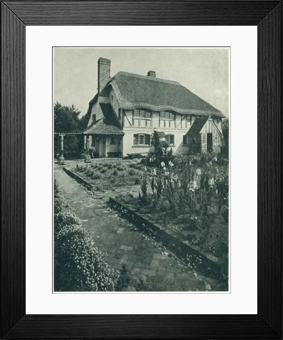 Framed Print : Cottage at West Chiltington Framed Print : Cottage at West Chiltington