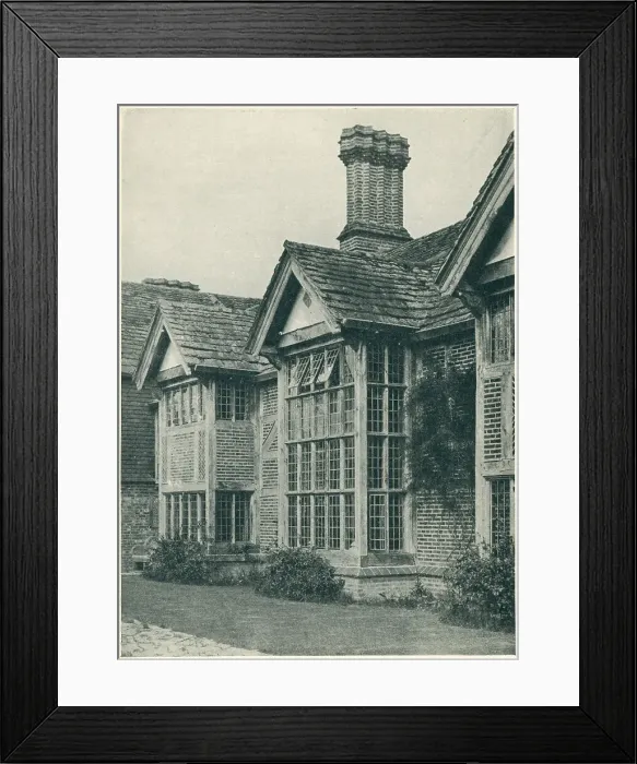 Framed Print : Ellens at Rudgwick, Sussex, Bay Window Framed Print : Ellens at Rudgwick, Sussex, Bay Window