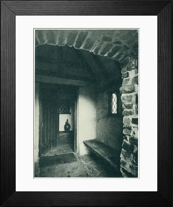 Framed Print : Cottage Doorway, Home of R. F. Wells Framed Print : Cottage Doorway, Home of R. F. Wells