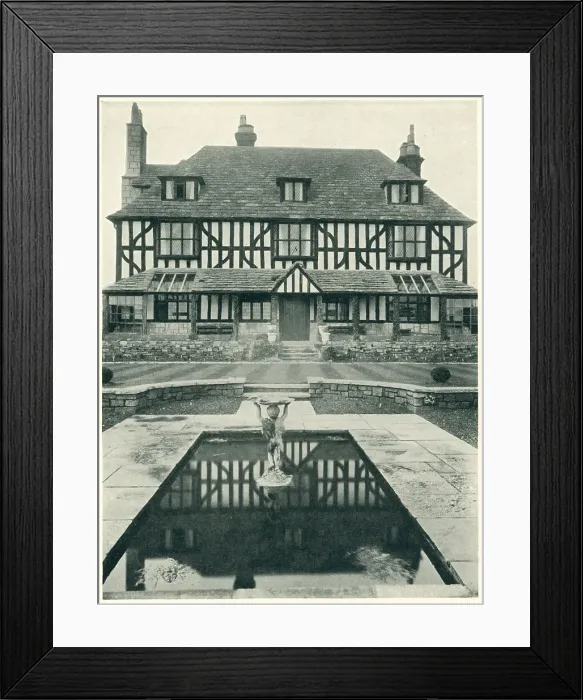 Framed Print : Half Timber House Framed Print : Half Timber House