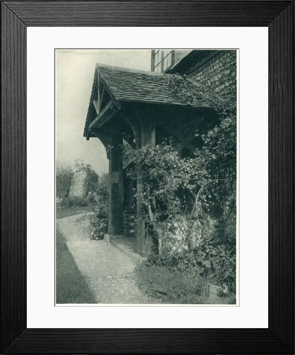 Framed Print : Ye Old Barn Porch Framed Print : Ye Old Barn Porch