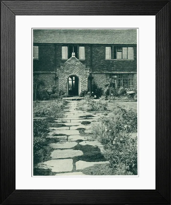 Framed Print : The Tile House Framed Print : The Tile House