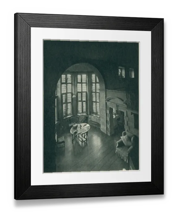 Framed Print : Little Thakeham, Horsham, Bay Window Framed Print : Little Thakeham, Horsham, Bay Window