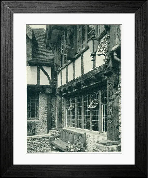 Framed Print : Tudor Close, Rottingdean Framed Print : Tudor Close, Rottingdean