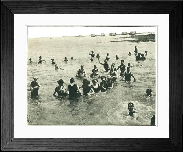 Framed Print : At The Seaside, Lincolnshire Framed Print : At The Seaside, Lincolnshire