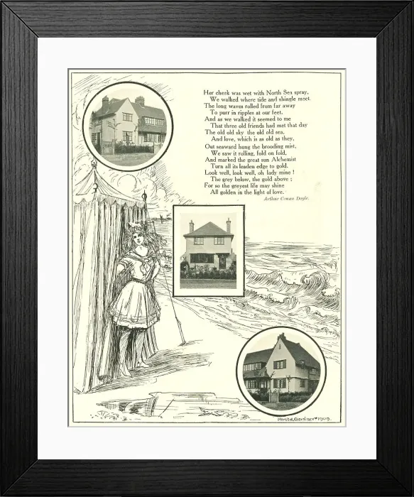 Framed Print : By The North Sea Framed Print : By The North Sea