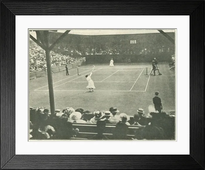 Framed Print : Tennis Match Framed Print : Tennis Match