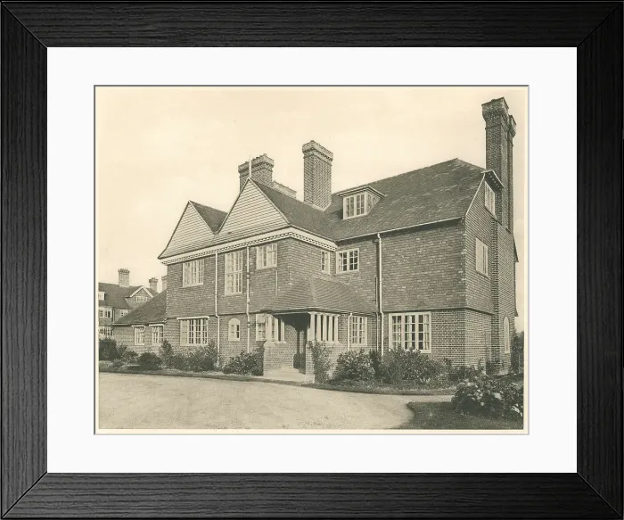 Framed Print : West Kent House Entrance Front Framed Print : West Kent House Entrance Front