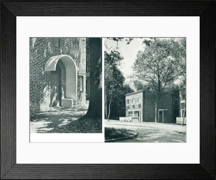 Framed Print : Modernist House, Haywards Heath Framed Print : Modernist House, Haywards Heath