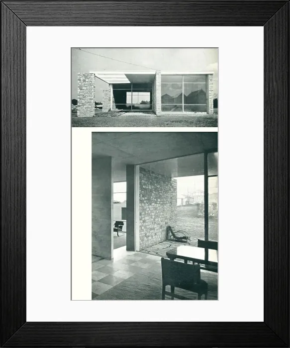Framed Print : Modernist Exhibition House, Bristol Framed Print : Modernist Exhibition House, Bristol