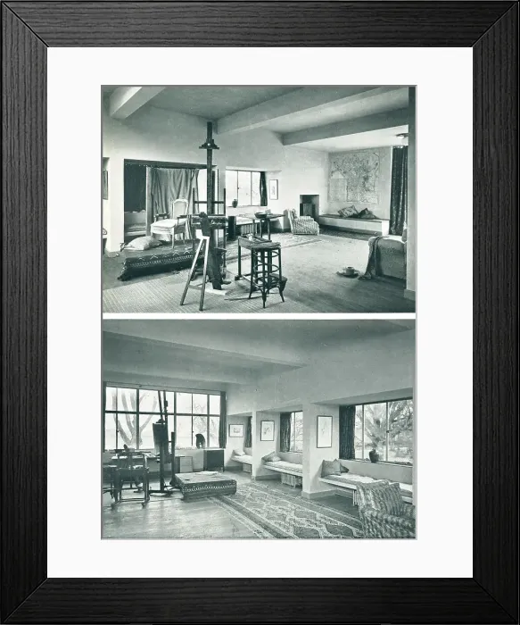 Framed Print : Modernist Studio For Augustus John Framed Print : Modernist Studio For Augustus John