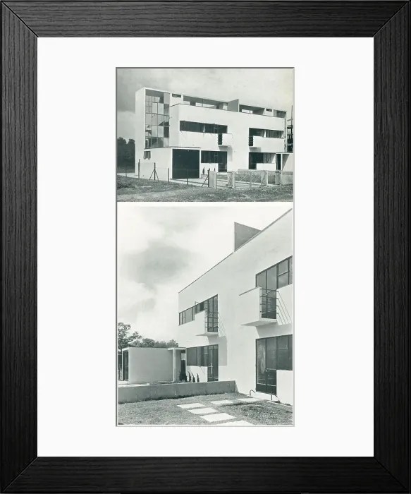 Framed Print : Modernist Houses, Ruislip Framed Print : Modernist Houses, Ruislip