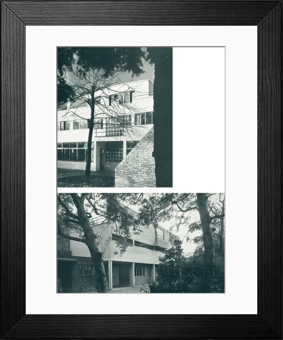 Framed Print : Modernist House, Sydenham Hill Framed Print : Modernist House, Sydenham Hill
