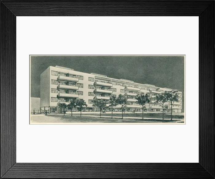 Framed Print : Residential Flats Architectural Competition Winner Framed Print : Residential Flats Architectural Competition Winner