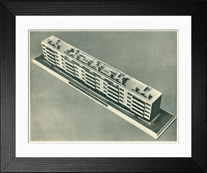 Framed Print : Residential Flats Architectural Competition Winner Framed Print : Residential Flats Architectural Competition Winner