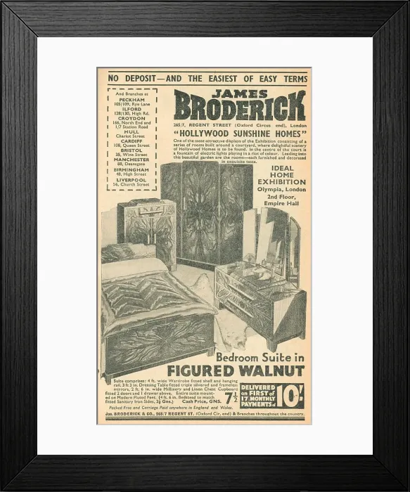 Framed Print : James Broderick Advertisement Framed Print : James Broderick Advertisement