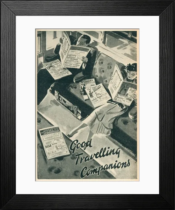 Framed Print : Good Travelling Companions Framed Print : Good Travelling Companions