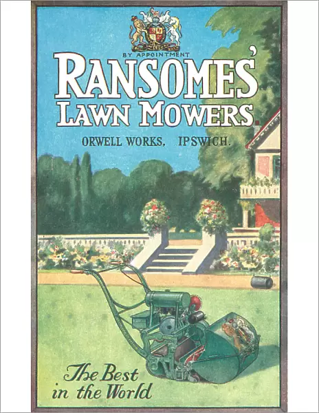 Ransomes Lawnmowers Advertisement