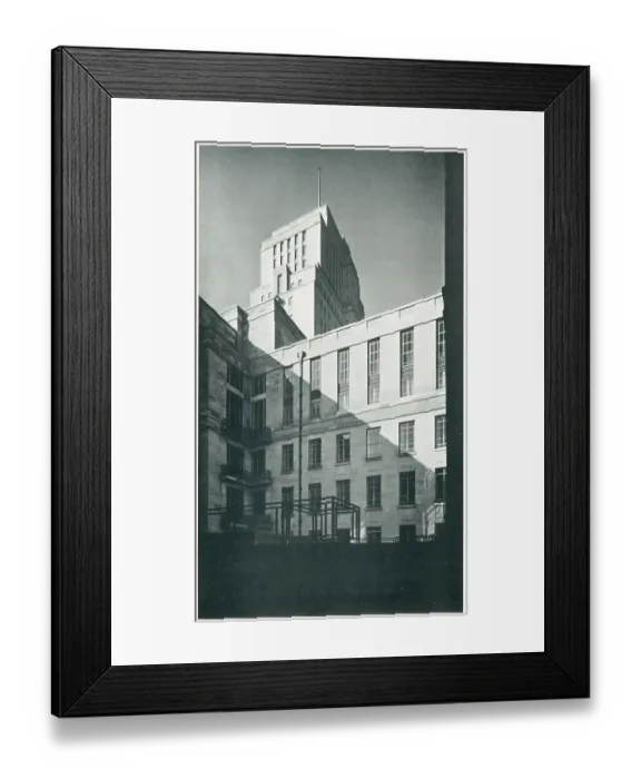 Framed Print : University Of London Senate House & Library Interior Court Framed Print : University Of London Senate House & Library Interior Court