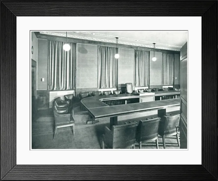 Framed Print : University Of London Senate House & Library Court Room Framed Print : University Of London Senate House & Library Court Room