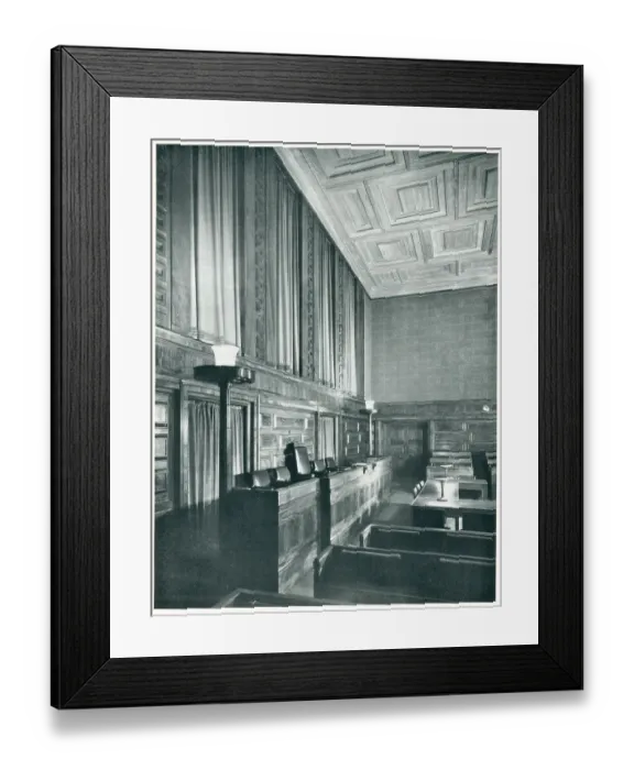 Framed Print : University Of London Senate House & Library Senate Room Framed Print : University Of London Senate House & Library Senate Room