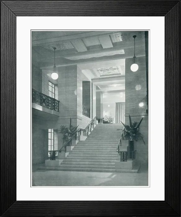 Framed Print : University Of London Senate House Staircase Framed Print : University Of London Senate House Staircase