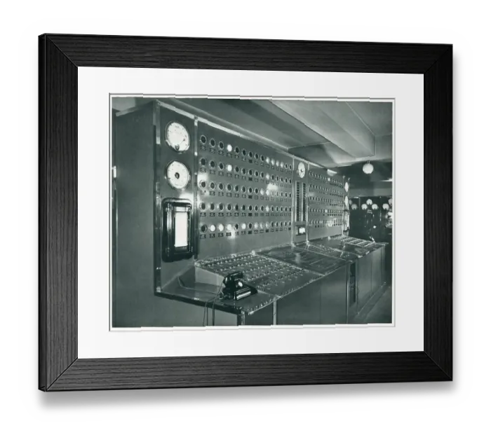 Framed Print : University Of London Senate House & Library Switchroom Framed Print : University Of London Senate House & Library Switchroom