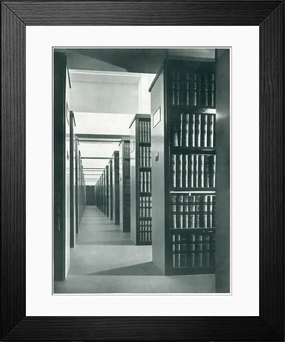 Framed Print : University Of London Senate House & Library Bookstack Framed Print : University Of London Senate House & Library Bookstack