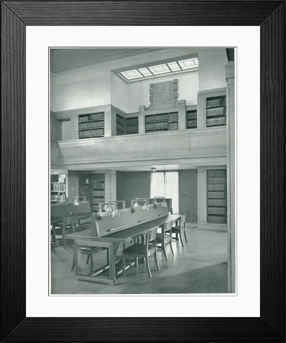 Framed Print : Senate House & Library Middlesex Library South Framed Print : Senate House & Library Middlesex Library South