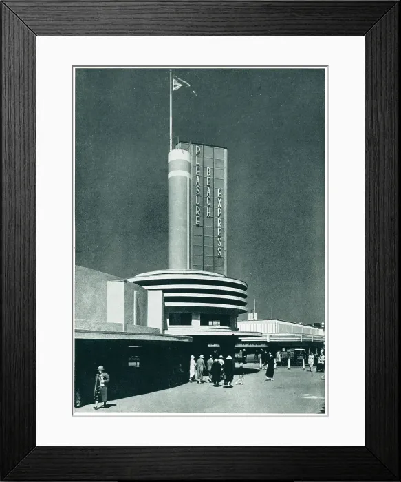 Framed Print : Blackpool Pleasure Beach Framed Print : Blackpool Pleasure Beach