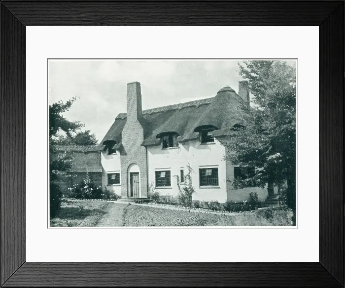 Framed Print : Seaside House, Ham Manor Estate Framed Print : Seaside House, Ham Manor Estate