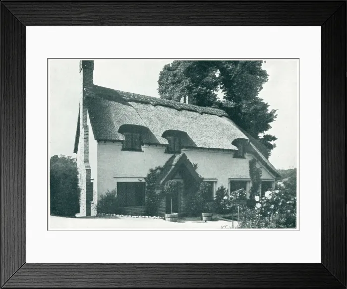 Framed Print : Seaside House, Ham Manor Estate Framed Print : Seaside House, Ham Manor Estate