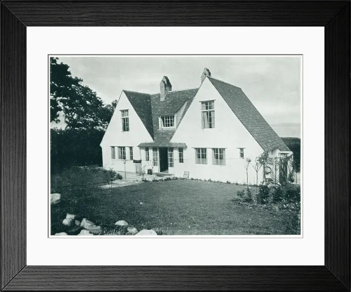 Framed Print : Seaside House, Llanfairfechan Framed Print : Seaside House, Llanfairfechan