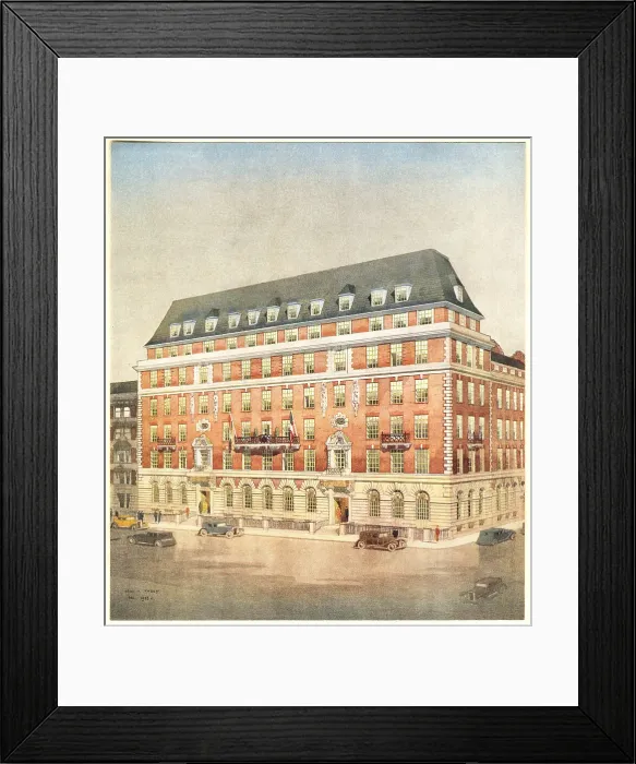 Framed Print : Imperial House, South Street Framed Print : Imperial House, South Street