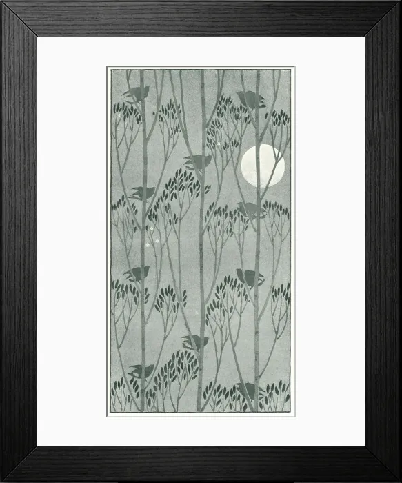 Framed Print : Design For Stencilling Framed Print : Design For Stencilling