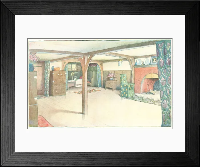 Framed Print : Living Hall Framed Print : Living Hall