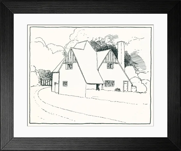 Framed Print : Falkewood Lodge Framed Print : Falkewood Lodge