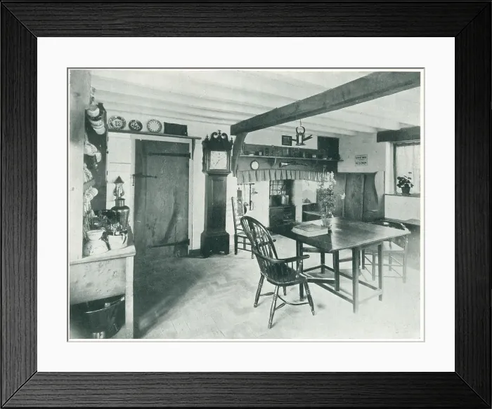 Framed Print : Elmwood Cottages, Kitchen Framed Print : Elmwood Cottages, Kitchen