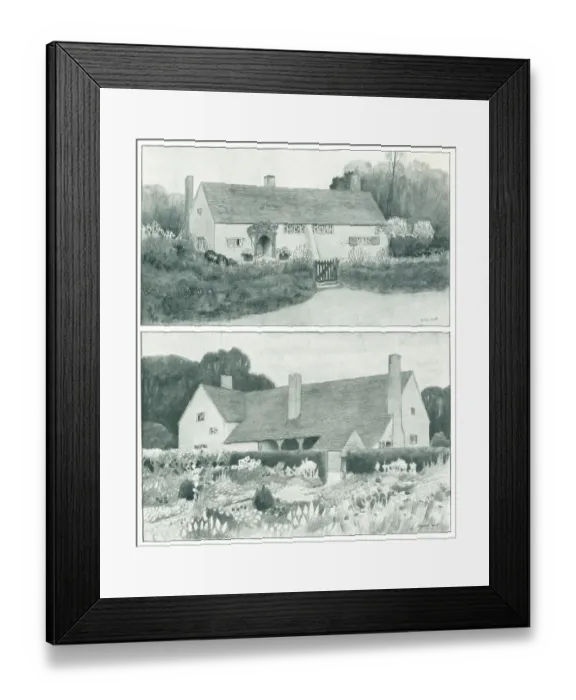 Framed Print : Springcot Holiday House Framed Print : Springcot Holiday House