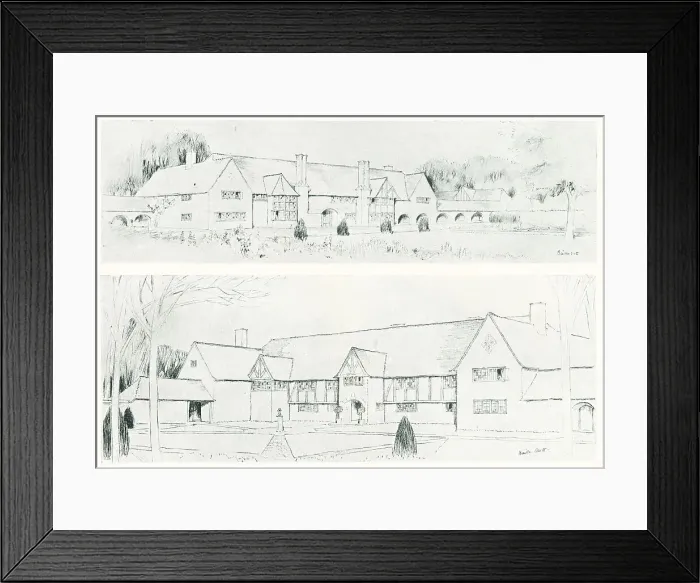 Framed Print : The Cloisters, Regents Park, London Framed Print : The Cloisters, Regents Park, London