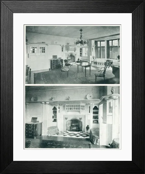 Framed Print : Blackwell, Lake District, Drawing Room Framed Print : Blackwell, Lake District, Drawing Room