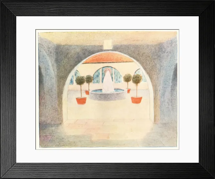 Framed Print : Everdene, Inner Court Framed Print : Everdene, Inner Court