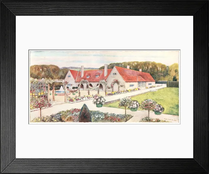 Framed Print : Everdene, Exterior View Framed Print : Everdene, Exterior View