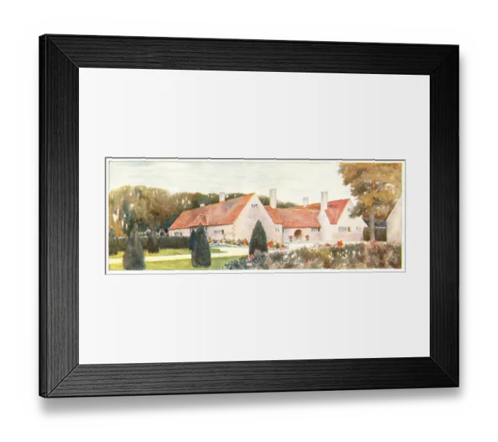 Framed Print : Everdene, Exterior View Framed Print : Everdene, Exterior View