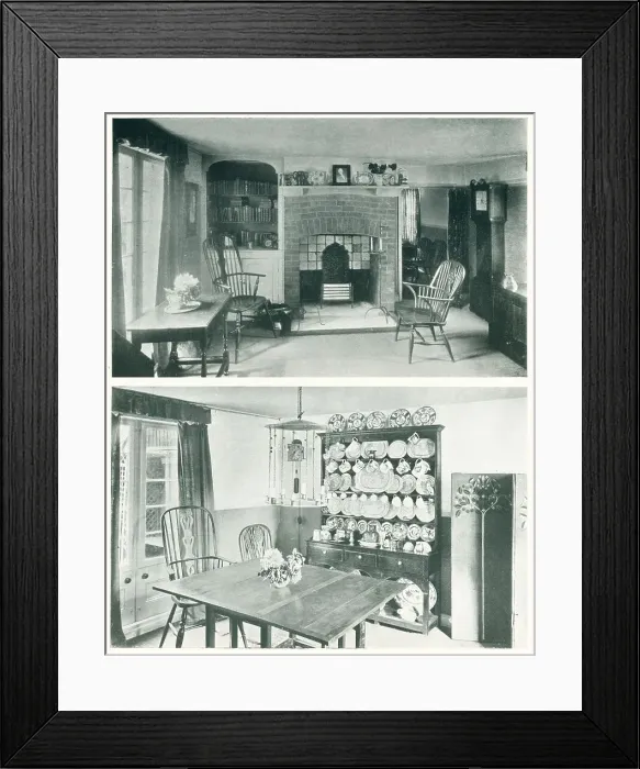 Framed Print : Residence Of Baillie Scott Framed Print : Residence Of Baillie Scott