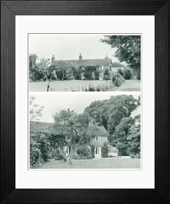 Framed Print : Residence Of Baillie Scott Framed Print : Residence Of Baillie Scott