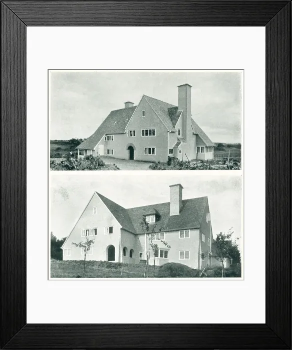 Framed Print : Danestream, Baillie Scott Framed Print : Danestream, Baillie Scott