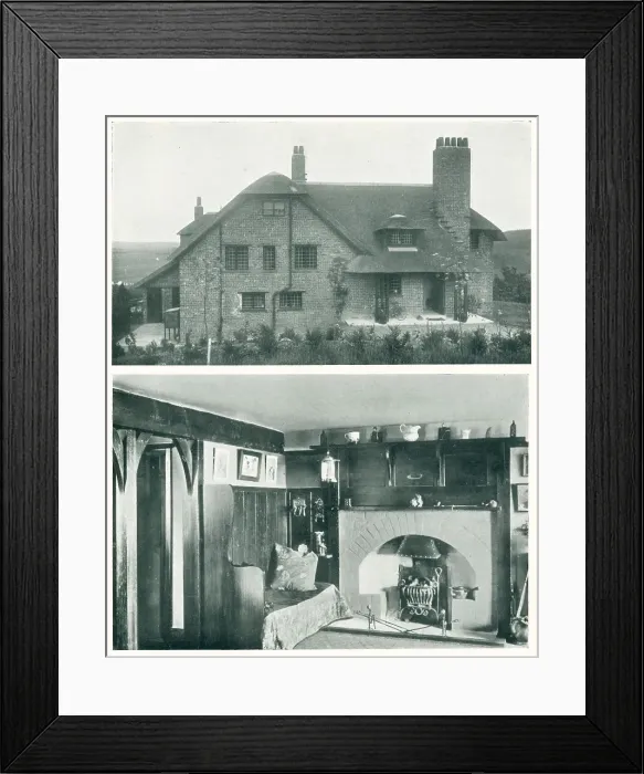 Framed Print : Sandford Cottage, Kilmany, Fife Framed Print : Sandford Cottage, Kilmany, Fife